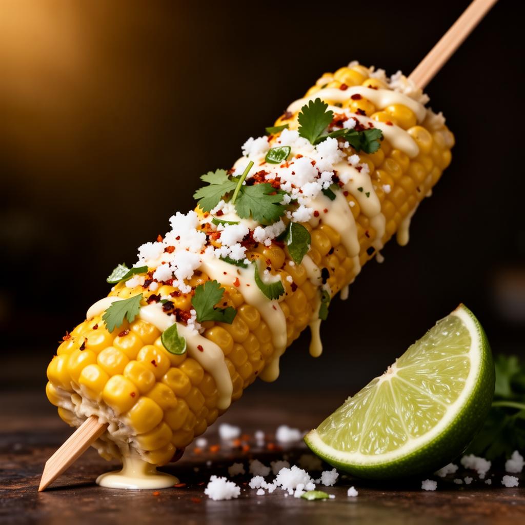 Mexican street corn elote